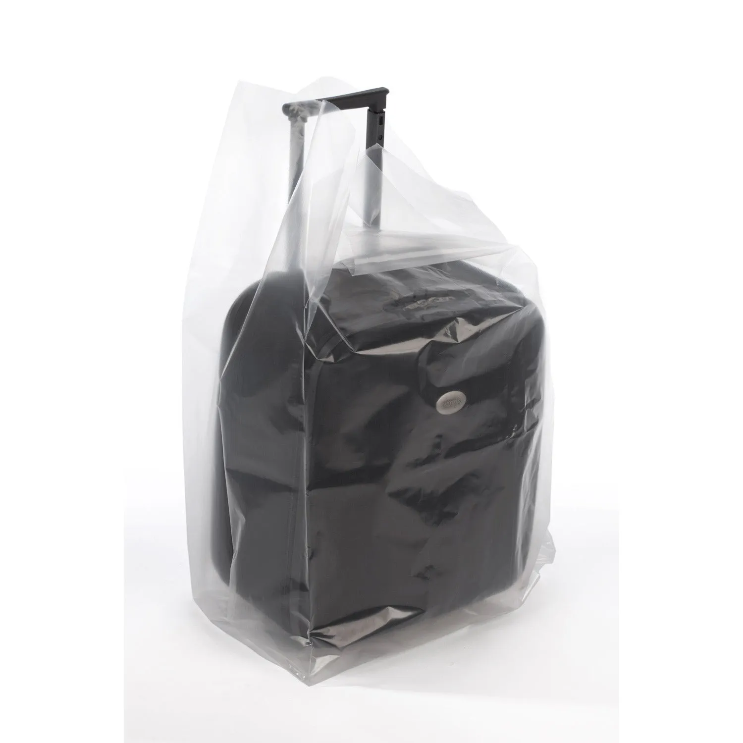 12" x 8" x 30" x 3 mil Clear Eco-Manufactured Plastic Side-Gusseted Bags (Case of 250)