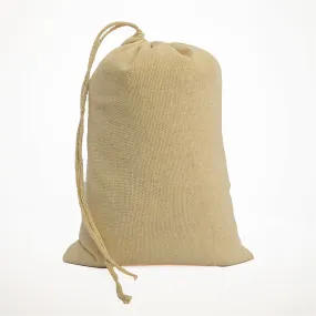 18X20 inches Single 100% Cotton Muslin Drawstring Bags