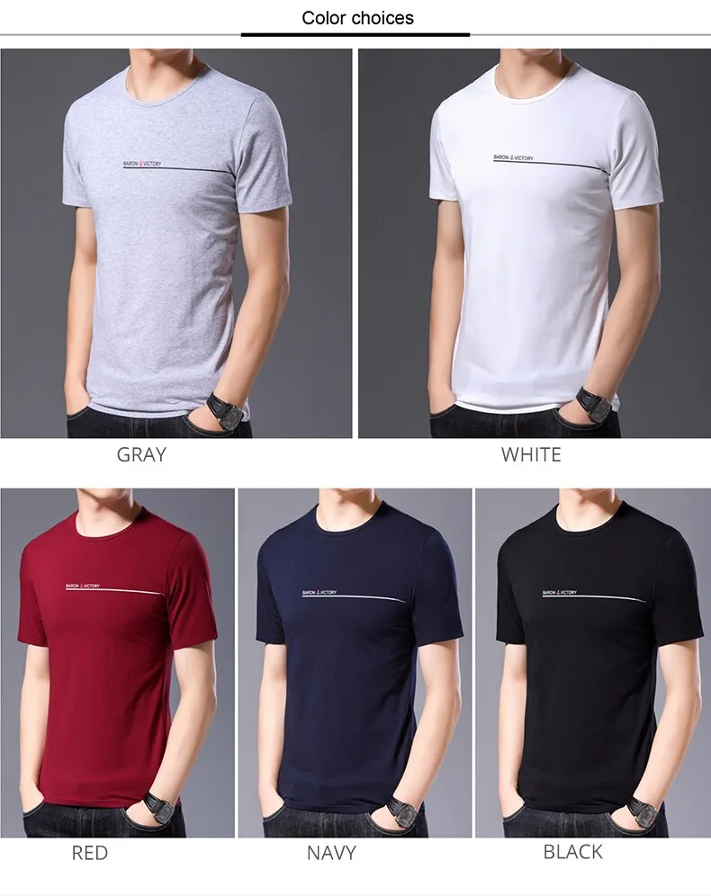 2019 Fashion Brand T Shirts Men Korean Top Grade Trends Streetwear Tops Summer O Neck Print Short Sleeve Tshirts Men Clothing