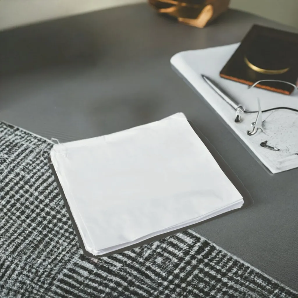 4 Square Paper Bags-White