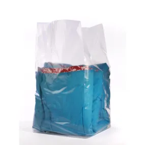 44" x 36" x 80" x 2 mil Clear Eco-Manufactured Plastic Side-Gusseted Bags (Roll of 75)