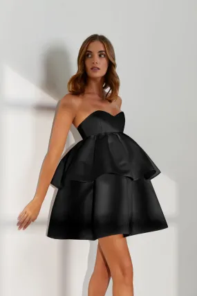 Divine Black Evening Dress