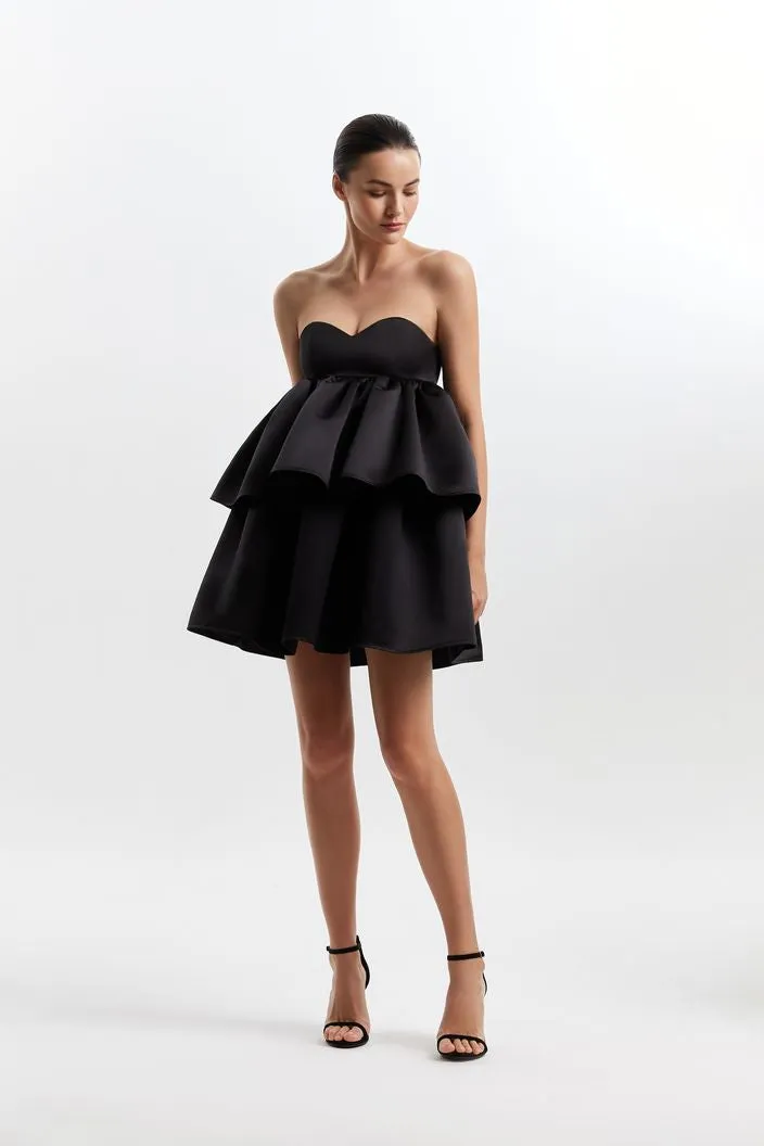 Divine Black Evening Dress