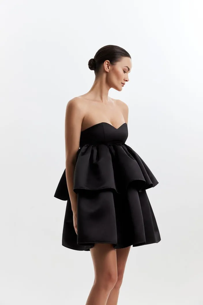 Divine Black Evening Dress