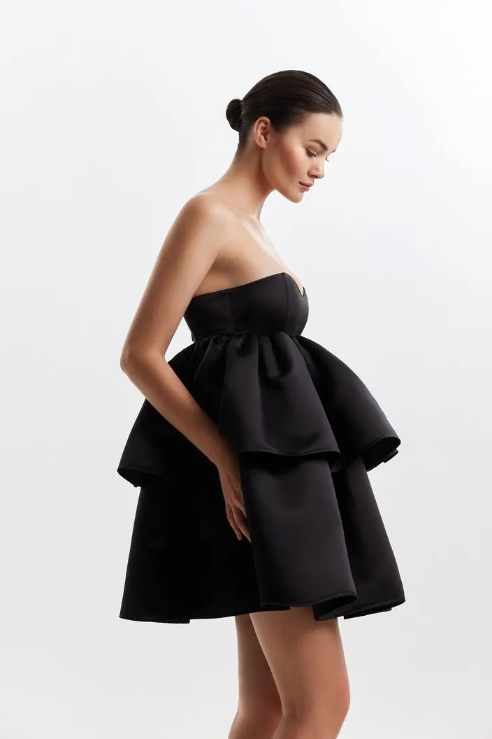 Divine Black Evening Dress