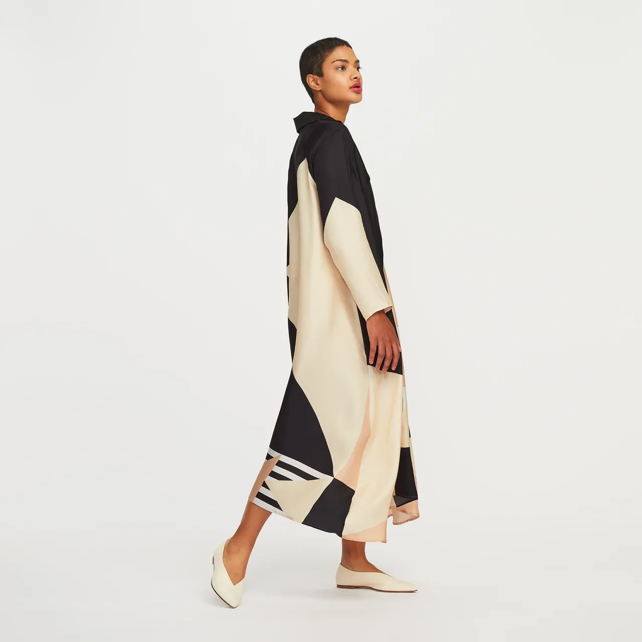 French Crepe Elegant and Relaxed Fit for All Occasions Kaftan For Women's