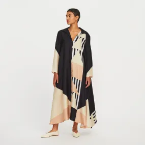 French Crepe Elegant and Relaxed Fit for All Occasions Kaftan For Women's