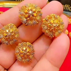 Gold Dipped Back Clip Tops