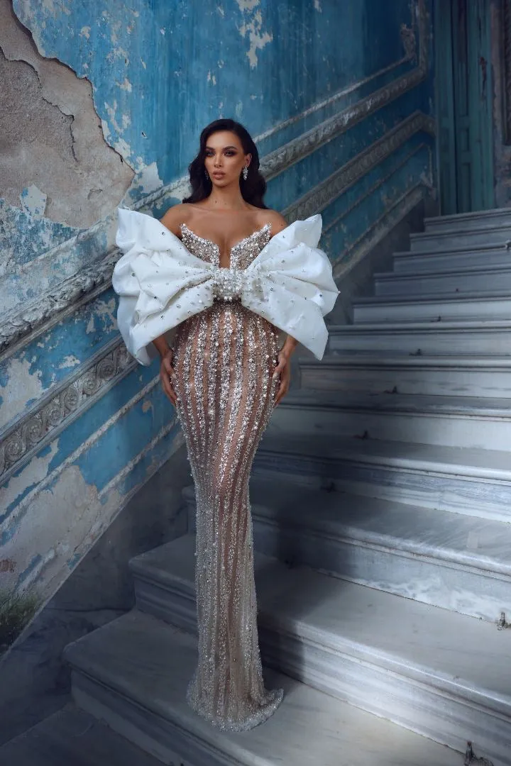 Liv  Elegant White Wedding Dress