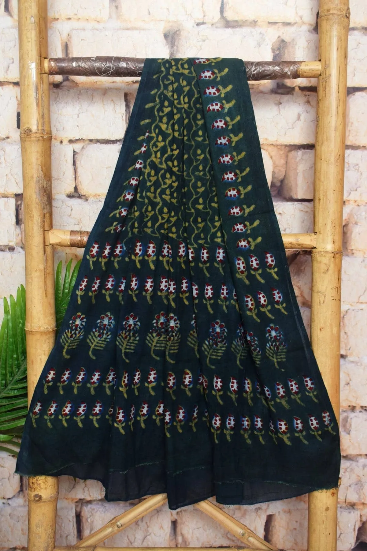 Nandana Cotton Suit with Hand Embroidery