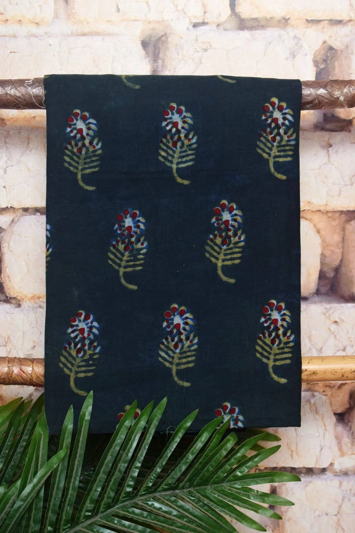 Nandana Cotton Suit with Hand Embroidery
