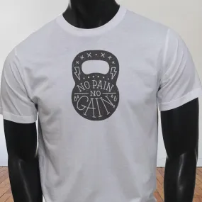 Printing KETTLEBELLS Short Sleeves Cotton T Shirt Free Shipping TOP TEE Short sleeve