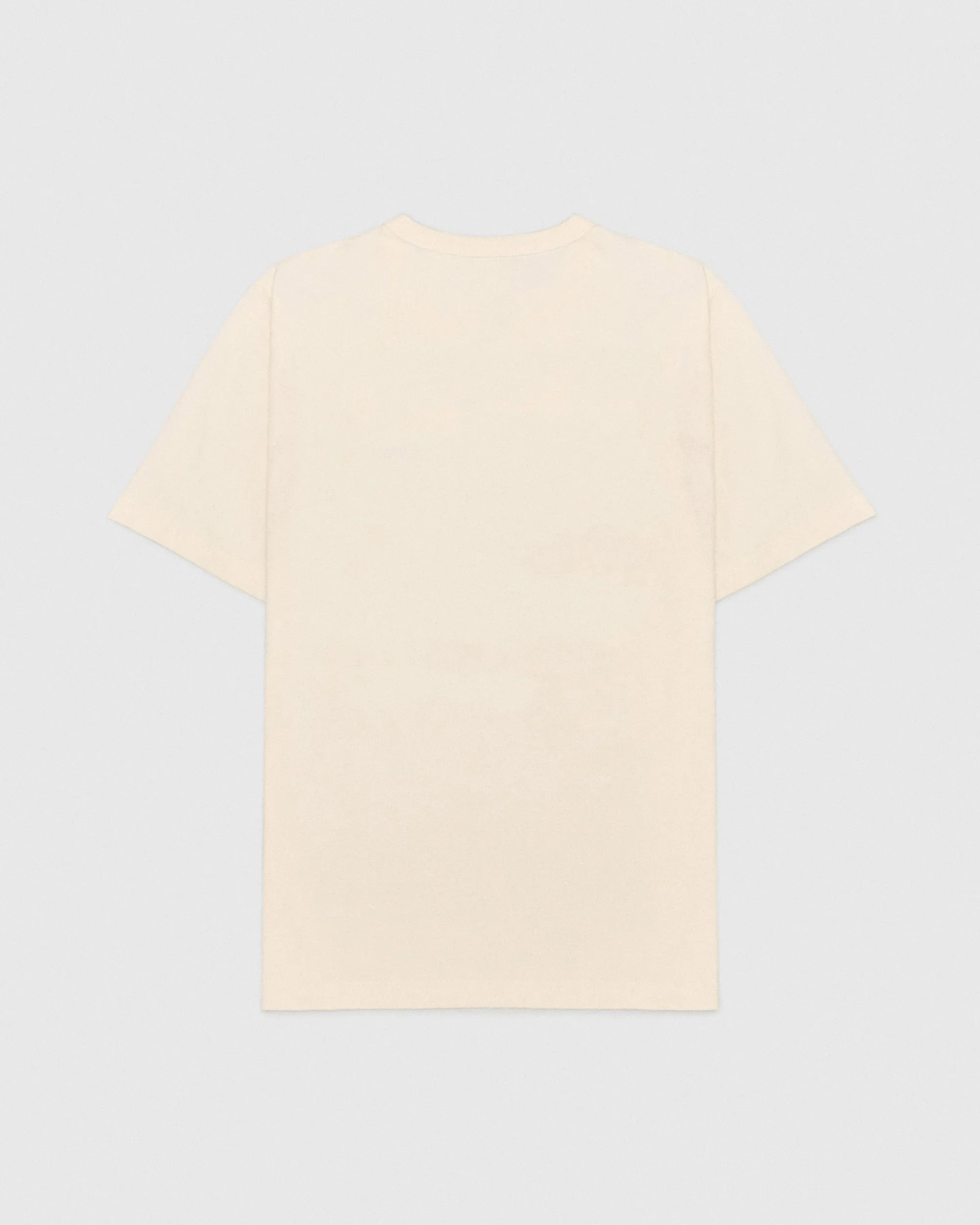 Radius T-Shirt - Natural / Light Blue