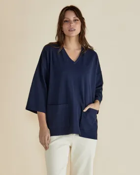 Raven Top - Navy