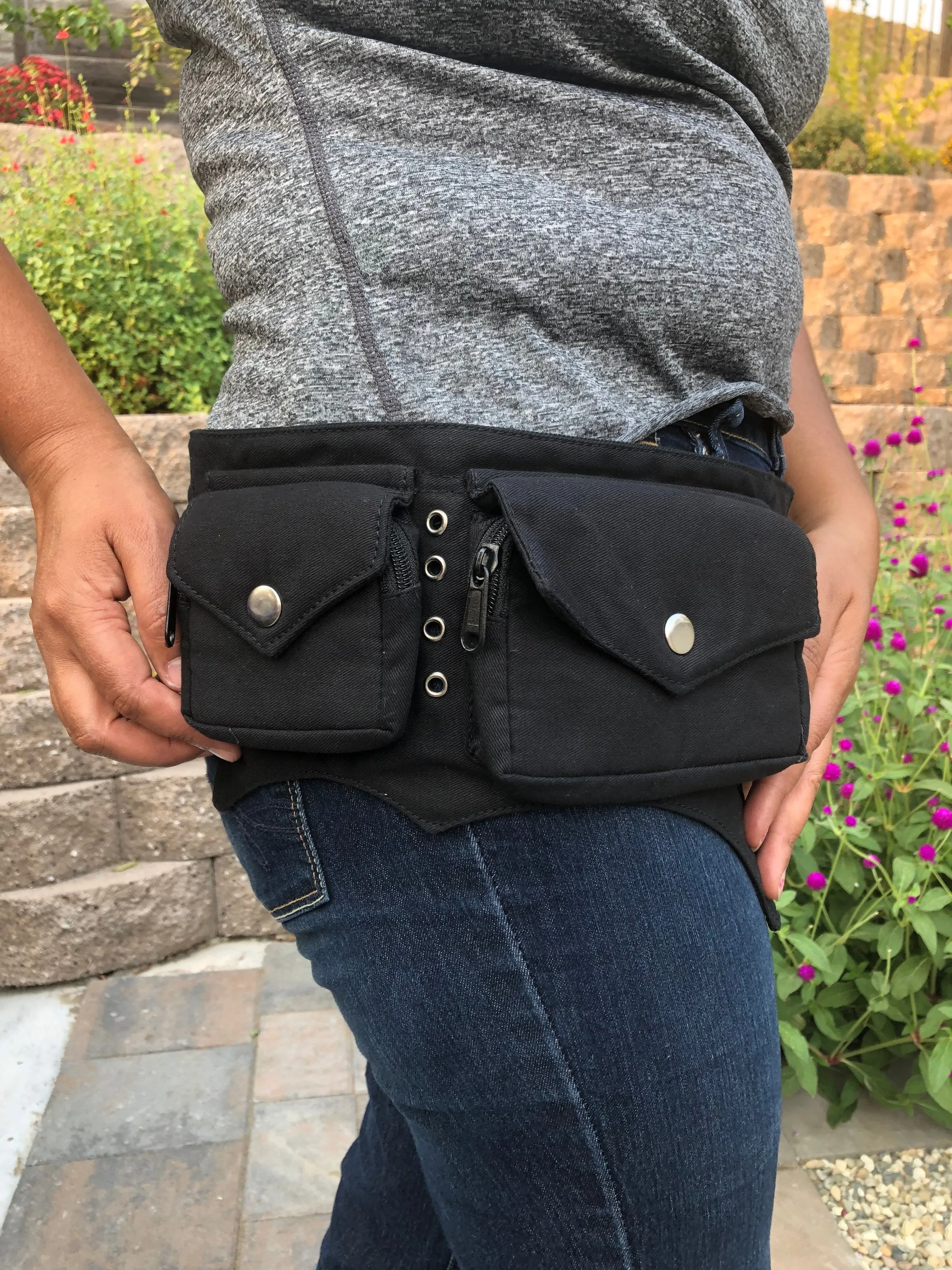 Six-Pocket EPIC Fanny Pack Unisex Hip Hugger Sports Pack