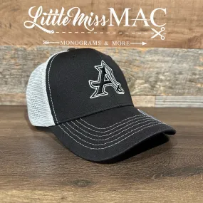 Structured 6-Panel Cap - with embroidered "A"